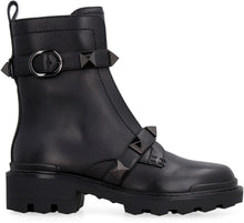Load image into Gallery viewer, Valentino Garavani - Roman Stud leather ankle boots
