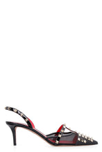 Load image into Gallery viewer, Valentino Garavani - Rockstud Alcove Studded leather slingback pumps
