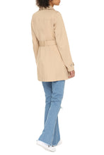 Load image into Gallery viewer, Jessamine short cotton trench coat
