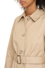 Load image into Gallery viewer, Jessamine short cotton trench coat
