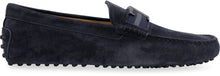 Load image into Gallery viewer, Gommino buckle detail suede loafers
