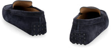 Load image into Gallery viewer, Gommino buckle detail suede loafers
