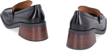 Load image into Gallery viewer, High heel leather loafers
