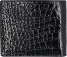 Load image into Gallery viewer, Croco-print leather wallet
